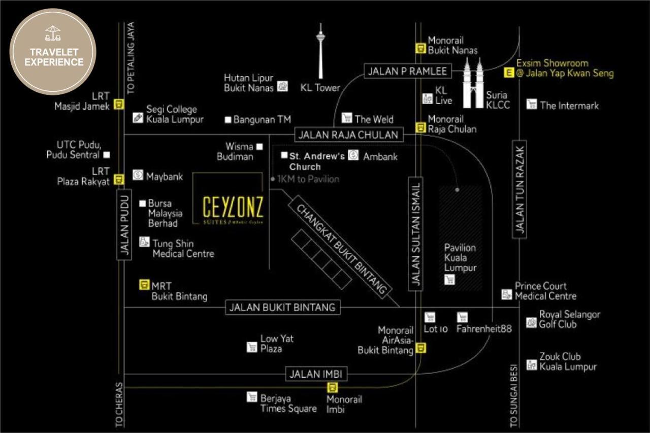 Ceylonz Suite Klcc, Travelet Κουάλα Λουμπούρ Εξωτερικό φωτογραφία